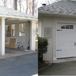 Before and After Photos - Garage Doors - Products
