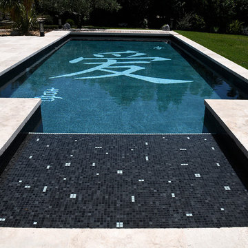 Une piscine oeuvre d'art...