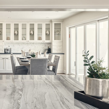 Contemporary Dining Area Remodel