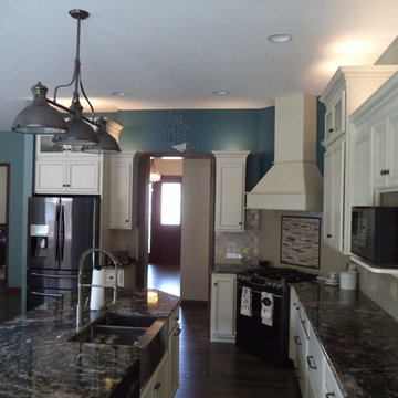 Jev and Rhonda's house.