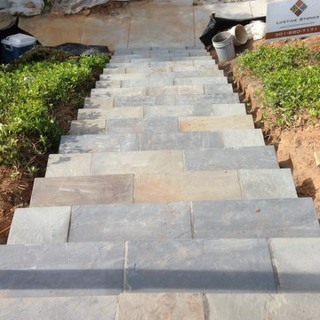 Flagstone Walkway in Chevy Chase MD, Rock Creek Park