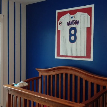 Chicago Cubs Themed Nursery