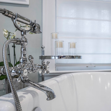 English Style Master Suite and Powder Bath Remodel