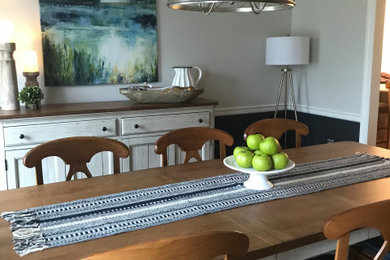 Transitional dining room photo in Other
