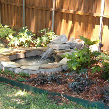 pond and landscape