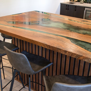Wet Bar and Basement Remodel