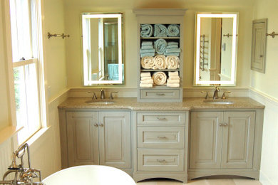 Inspiration for a bathroom remodel in Boston