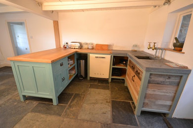 Two compact kitchens cornwall