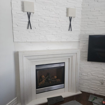 Cast Stone Fireplace Mantels