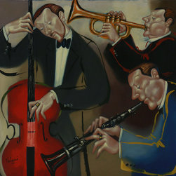 Musicians I - Paintings