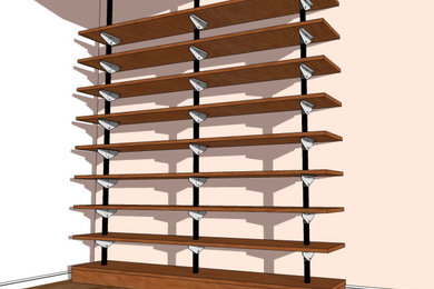 Design ideas for a traditional home design in Brisbane.