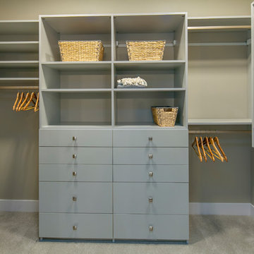 Large closet with built-ins, Bend, Oregon