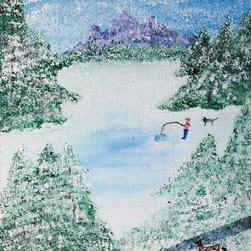 Friends of Evergreen Pond, Jackie Calabrese - Fine Art Prints