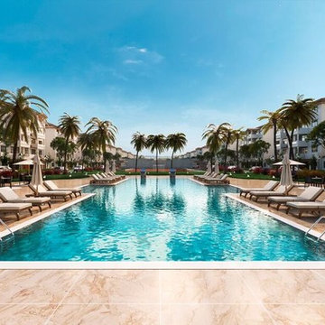 3D rendering, Club pool by our Viksson Studio