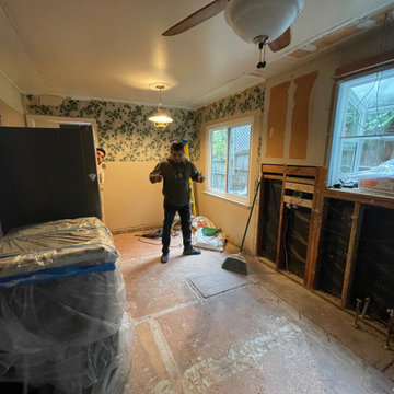 Kitchen Remodel 2024 Oakland/ white and light green