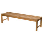 ARB Teak & Specialties - Teak Bench Elite 71" (180 cm) - The 71” Elite teak wood shower bench designed by ARB Teak uses mortise and tenon joints, making it ultra-solid to accommodate seating up to 800 lbs.