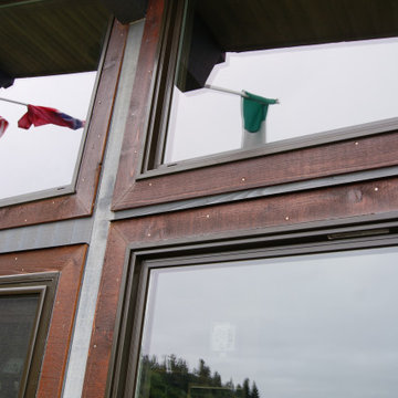 Install New Windows and Mill and Install Custom Exterior Trim