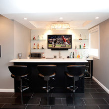 basement kitchen