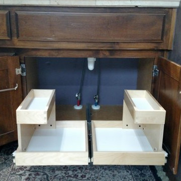 Kitchen, Laundry and Bathroom Pull Out Shelves in Wichita