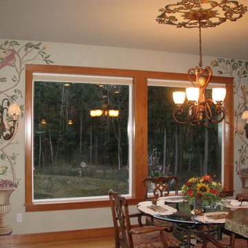 Stunning Trompe L' oeil Murals