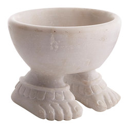 MARBLE FOOTED BOWL - Decorative Objects And Figurines