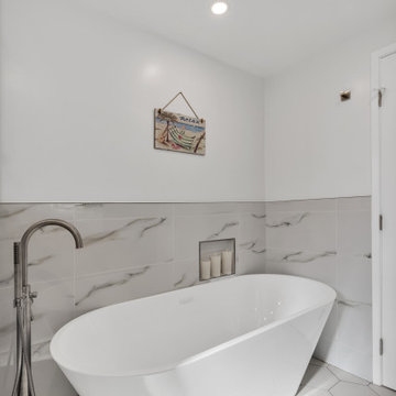 Bathroom remodel and addition in Hayward, CA