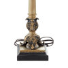 Tuscan Gold Metal Buffet Lamp Set 97316