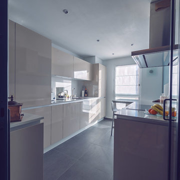 Projet O&VD / Aménagement-Rénovation d'un appartement en duplex