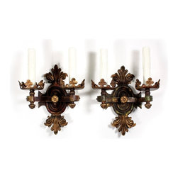 Antique Gothic Revival Lighting - Wall Sconces