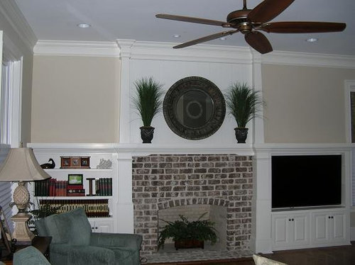 Need Ideas For Walls Top Shelf On, Fireplace And Bookcase Wall Ideas