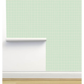 Springfield Green Wallpaper by Amy MacCready, Sample 12"x8"