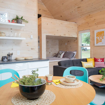 Meet BUNKIE!  A 320 Sq Foot Cottage bursting with style & design!