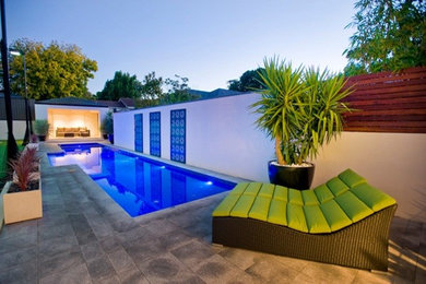 Inspiration for a modern pool in Adelaide.