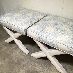 Custom X Benches - Footstools And Ottomans