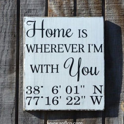 Handcrafted Beach House Decor Signs - Products