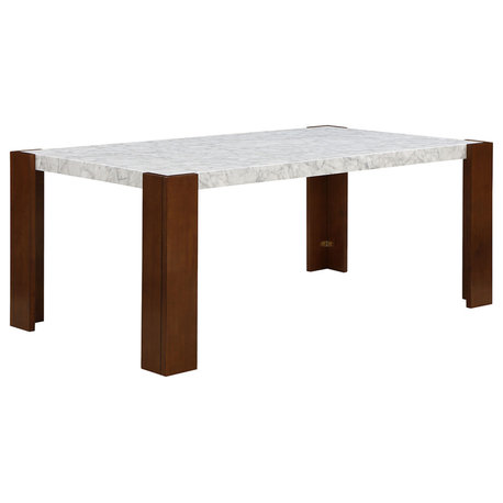 The 15 Best Stone-Top Dining Room Tables | Houzz