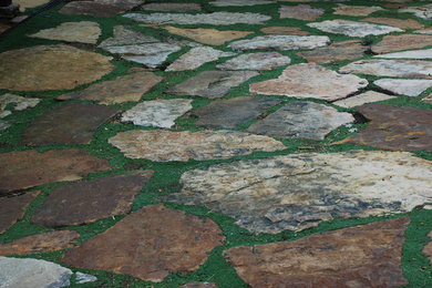 Inspiration for a rustic landscaping in Other.