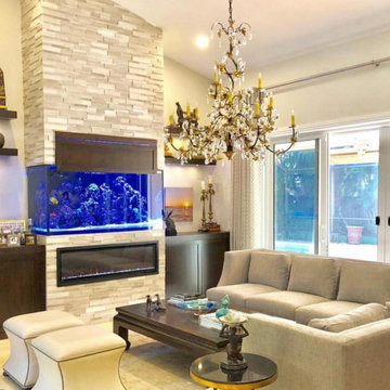 WHITE WOOD VEIN Format Natural Stone Wall Panels