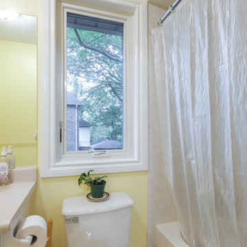 Nice Bathroom with New Casement Window - Renewal by Andersen Greater Toronto
