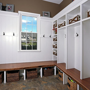 Chester Springs Mudroom and Pantry
