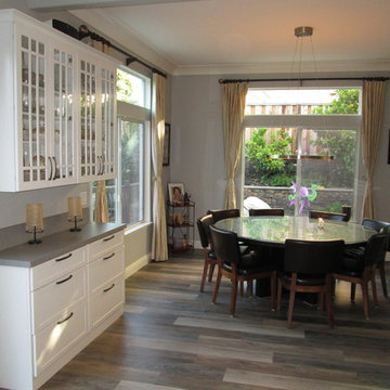 Diamond Cabinetry Kitchen - Maple Montgomery: White, Dover, Black