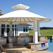 outdoor kitchen