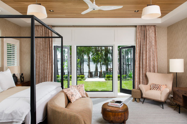 Coastal Bedroom by Terry L Irwin Architects