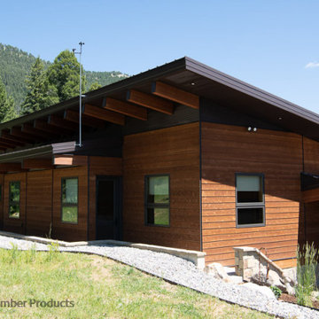 AquaFir™ siding for a Mountain Top Retreat