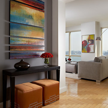 Contemporary Sales Office - Trump World Tower