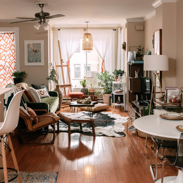 My Houzz: Modern, Eclectic Style in a Washington, D.C., Rental