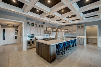 Trendy home design photo in Las Vegas