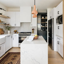Kitchen Tour: A White and Wood Refresh With a Stylish Pantry