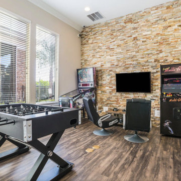 Luxury Apartment Entertainment Space