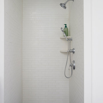 Lake Forest Pool House Shower